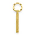 thumbnail image 2 of Diamond2Deal 10K Pendentif Charme Initiale Lettre N en Or Jaune pour Femmes, 2 of 5