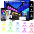 thumbnail image 1 of Cadena de luces RGB permanentes para exteriores Logriw 152 m IP67, 1 of 8