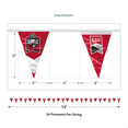 thumbnail image 2 of AGAS Pennant Banner Bunting ESU Warriors Theme Graduation Decorations 15', 2 of 4