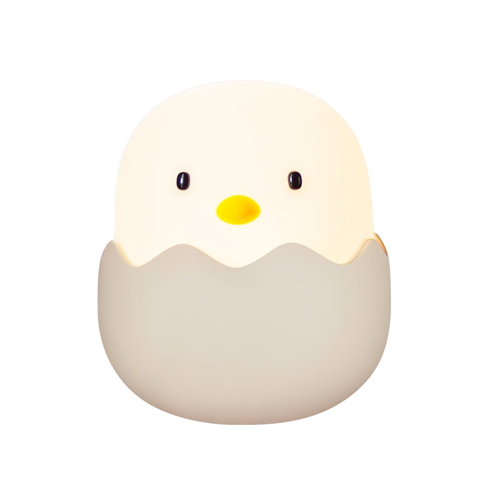 Kids Night Light Soft Touch Cute Chick LED Night Light Rechargeable