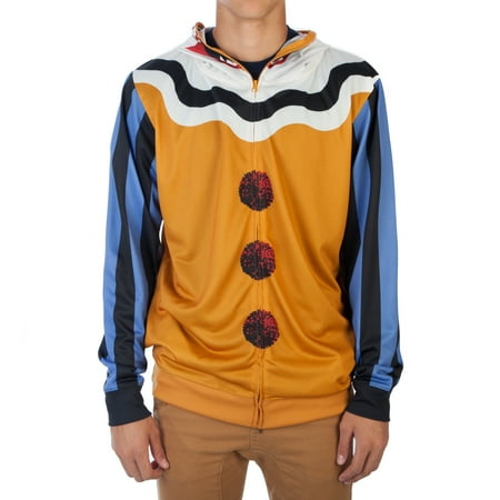 BioWorld Scary Clown Men's Halloween Costume Hoodie