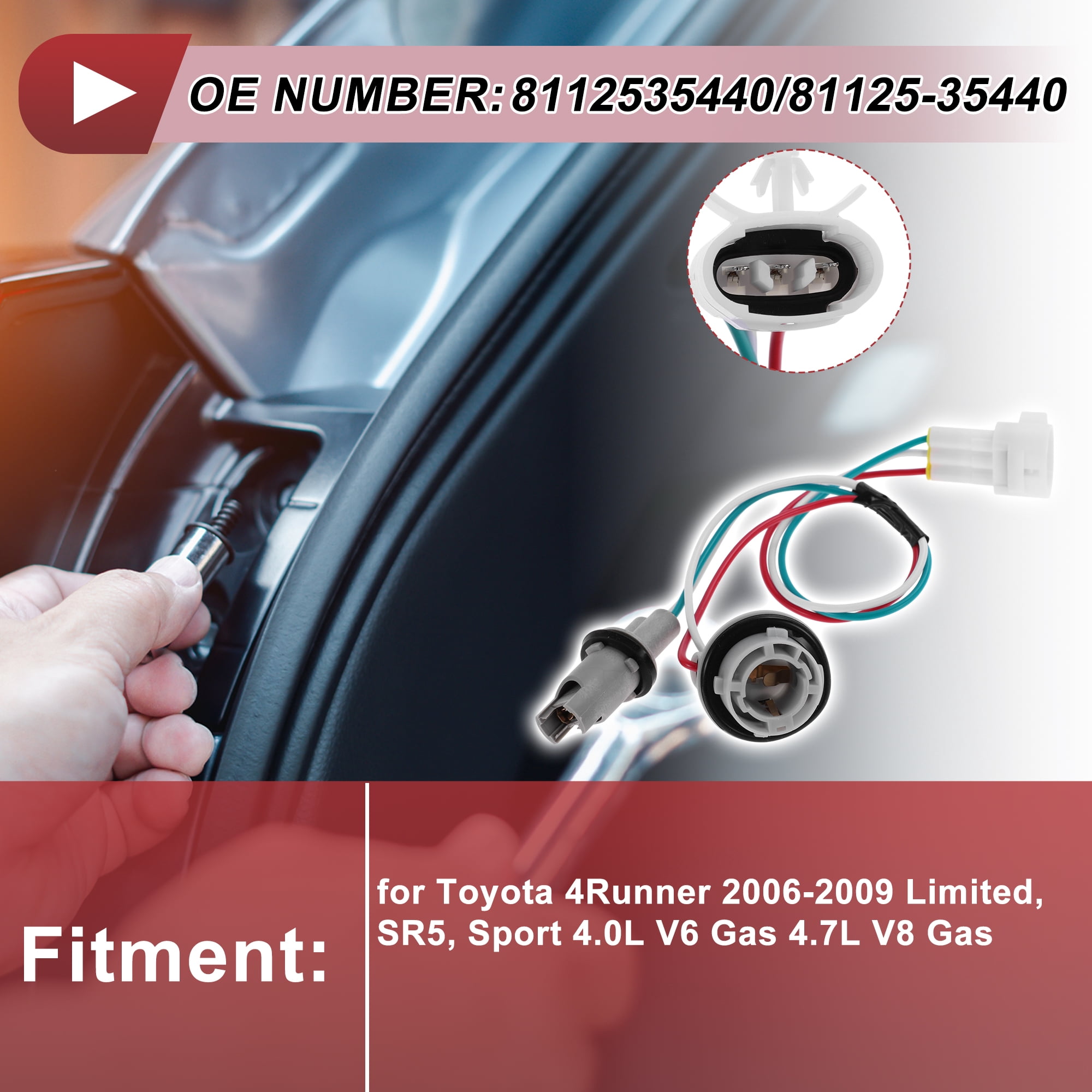 Unique Bargains Headlight Light Socket Wiring
