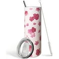 thumbnail image 1 of valentine tumbler with Lid and Straw,Valentine''s Day Gifts for Wife Girlfriend Bride Skinny Tumbler, Wifey Stainless Steel Insulated Tumbler, Wife, Bride, Bride, 1 of 6