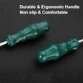 thumbnail image 5 of Uxcell SL5 Flat Head Screwdriver 9.8" Magnetic Slotted Screwdriver CR-V with Ergonomic Handle for Repairing, Green, 5 of 7