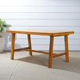 thumbnail image 3 of Miami 3-Piece Outdoor Patio Picnic Dining Set, 3 of 4