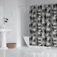 thumbnail image 2 of Gray Highland Cow Group Pattern Shower Curtain 72"x84" ,Bathroom Decorative Shower Curtains Set with 12 Hooks,Modern Waterproof Washable Shower Curtain, 2 of 6