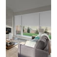 CHICOLOGY SnapN'Glide Cordless Roller Shade, Byssus White (Blackout