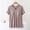 Coffee, variant on YHAJDS Pajama Tops for Women Solid Color Short Sleeve Bow Built In Bra Summer Sleepshirt