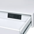 thumbnail image 4 of ACME Coleen Writing Desk in White High Gloss and Chrome, 4 of 7