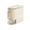 Beige-11Lbs, variant on 11Lbs Rice Dispenser, Cereal Containers Storage with Lid Sealed Moisture Proof, Cereal Dispenser with Measuring Cup and Time Dial, BPA Free, For Soy Corn, Grain Dry Foods(Gray)