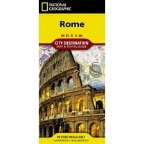National Geographic Destination City Map: Rome - Folded Map