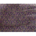 thumbnail image 4 of oneOone Georgette Viscose Dark Blue Fabric Florals Craft Projects Decor Fabric Printed By The Yard 42 Inch Wide, 4 of 4