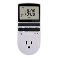 thumbnail image 1 of Yeacher Digital Light Timer Plug, Outlet Timer Socket LCD Display 10 Programmable Switching Programs 24, 1 of 7
