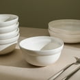 thumbnail image 3 of Stone Lain Virtuo 4-Piece Bowl Set Porcelain, White, 3 of 5