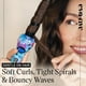 thumbnail image 2 of Varita para rizar EVA·NYC Healthy Heat, sin clips, turmalina, 1 pulgada, 2 of 7