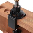 thumbnail image 4 of Aluminum Alloy Concealed Drilling Jig Woodworking Tool Kit with Collet Shaping Drill Bit Drill Guide Hole Locator Cabinet Door Installation, 4 of 5