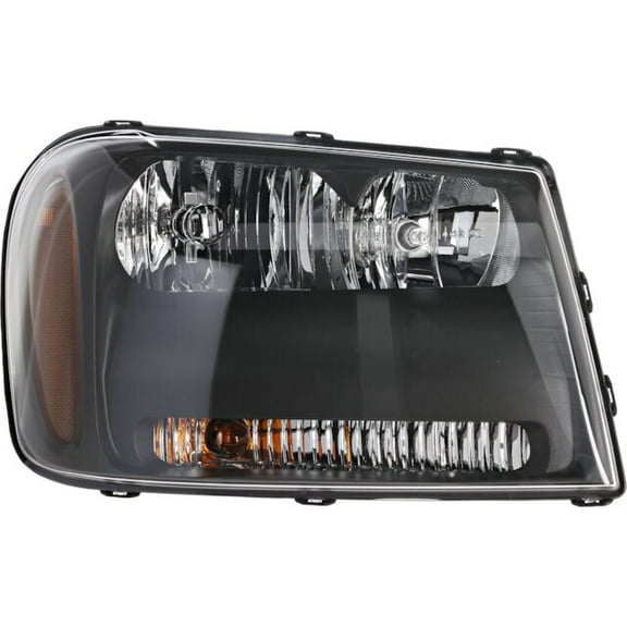 Right Headlight - Compatible with 2006 - 2009 Chevy Trailblazer LT 2007 2008