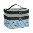 thumbnail image 2 of Clearance 50% ZKCCNUK Storage Zippered Tote Bag, Portable Bathroom Travel Bag In Clear PVC Double Layer Cosmetic Bag Closet Organizers and Storage, 2 of 5