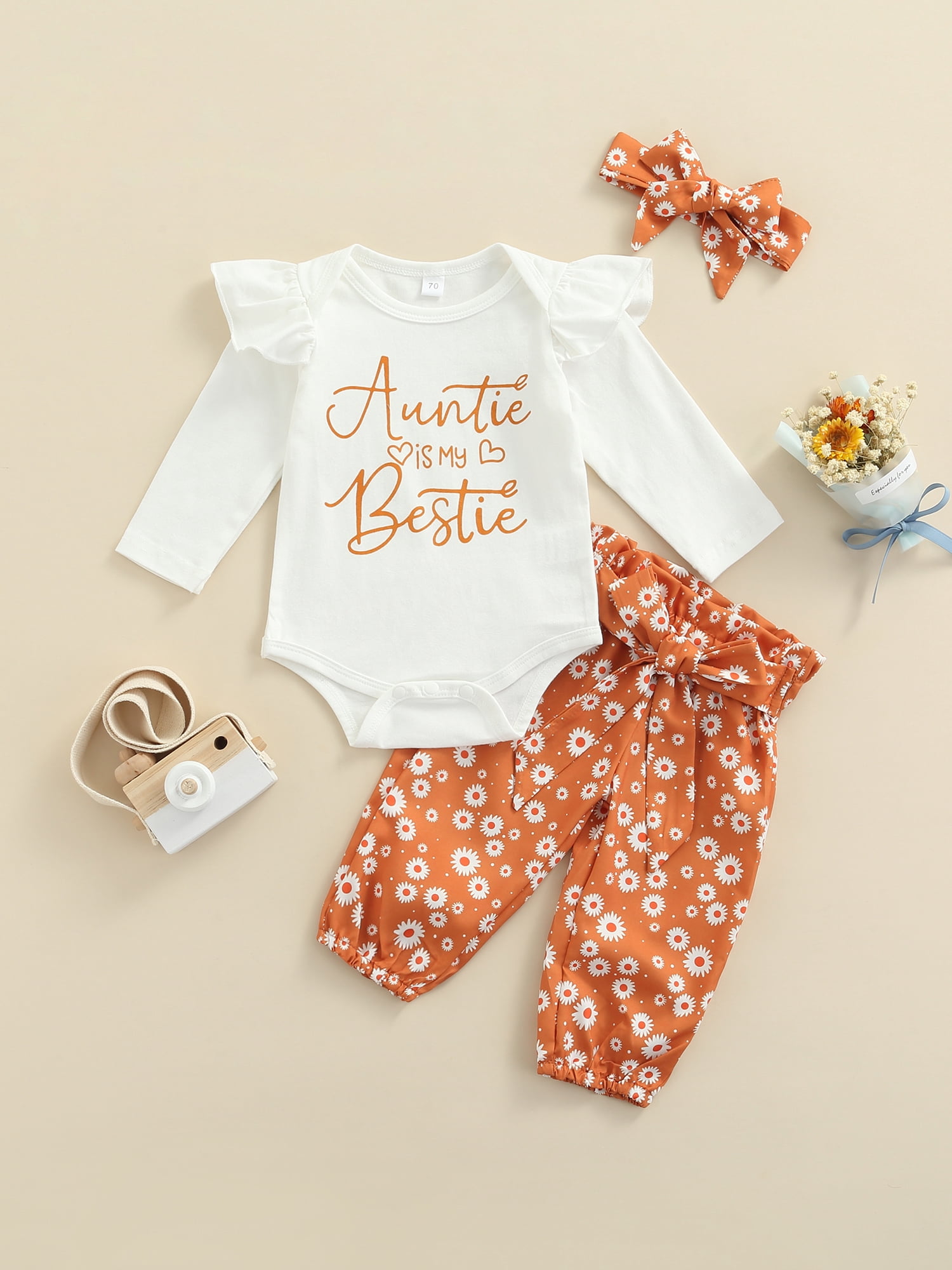 Jxzom Newborn Infant Baby Girls Clothes Set 0 3 6 12 18 Months