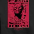 thumbnail image 2 of Men's Marvel Spider-Man: No Way Home Friendly Neighborhood Hero Red  Sweatshirt Black Medium, 2 of 4