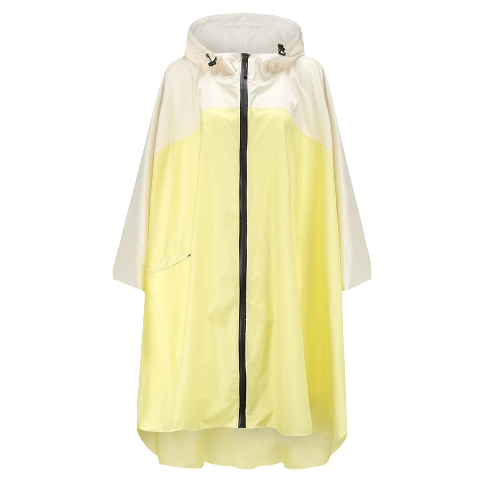 Unisex Raincoat Poncho Reusable Lightweight Rainwear in Polyester for Adult Wetry