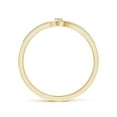 thumbnail image 2 of ANGARA Natural Diamond Heart Promise Ring in 14K Yellow Gold for Women (Size-1.5mm | Color-I-J| Clarity-I1-I2) | April Birthstone, Birthday, Anniversary, Jewelry Gift for Women | Natural Diamond Ring, 2 of 9