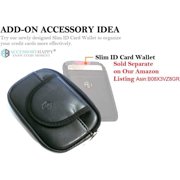 Enhanced RFID Belt Wallet Secret Travel Money Pocket Pouch Wallet Belt for Both Men and Women - Sleek Hidden Travel Wallet for Attaching to Your Belt
