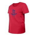 thumbnail image 2 of Women's New Era Red Houston Rockets 2023/24 City Edition T-Shirt, 2 of 3