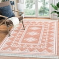 thumbnail image 7 of FairOnly 2' x 6' Runner Rug Stain Resistant Washable Area Rug Tassel for Hallway Bedroom Entryway, Pink, 7 of 7