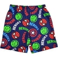 thumbnail image 3 of Marvel Boy's 2-Piece Spider-Man Raglan Shirt and Short Set, 3 of 4