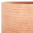thumbnail image 3 of SAFAVIEH Nardo 23" x 23" x 18" Cylinder Terracotta Ficonstone Solid Plant Pot, 3 of 7