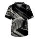 thumbnail image 1 of Plus Size Halloween Printed Scrub Working Uniform Tops For Men's Cross V-Neck Short Sleeve Fun T-Shirts Workwear Tee With Pockets 2XL, 1 of 3