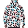 thumbnail image 7 of Sigee Heart Panda for Men's Pullover Hoodie Sweatshirts Adult Casual Long Sleeve Sweatshirts ,Sizes S-4XL-Large, 7 of 7