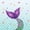 Blue Purple, variant on Feelyou Kawaii Blue Mermaid Bedding Comforter Set for Teen, Dreamy Ocean Princess Twin Comforter Sets, Glitter Fish Scale Reversible Bedding Set, Ultra Soft Bedroom Decor, 2-Piece