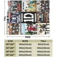 thumbnail image 3 of One Music Direction Band Collage Blanket Soft Flannel Blankets Lightweight Throw Blankets for Bed Sofa Room Decor 50"X40", 3 of 6