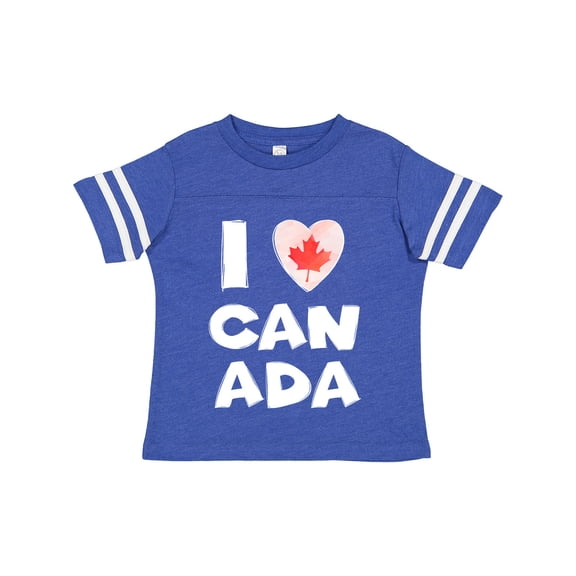 Inktastic I Love Canada Heart with Maple Leaf Boys or Girls Toddler T-Shirt