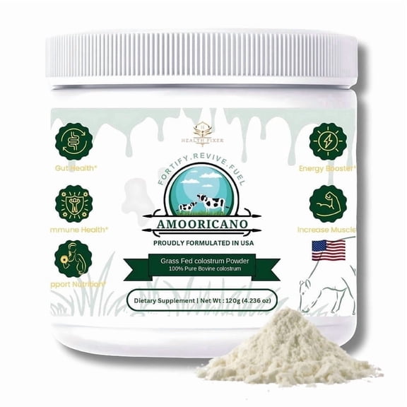 Chipchipa Colostrum Powder – 2000mg – Grass Fed, Organic – Immune Support, Gut Health, Protein – Unflavored, 4.2 oz (60 servings)