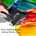 thumbnail image 4 of 10cm brayer Roller,Handle Rubber Roller, Paint and Ink Roller, 4 of 5