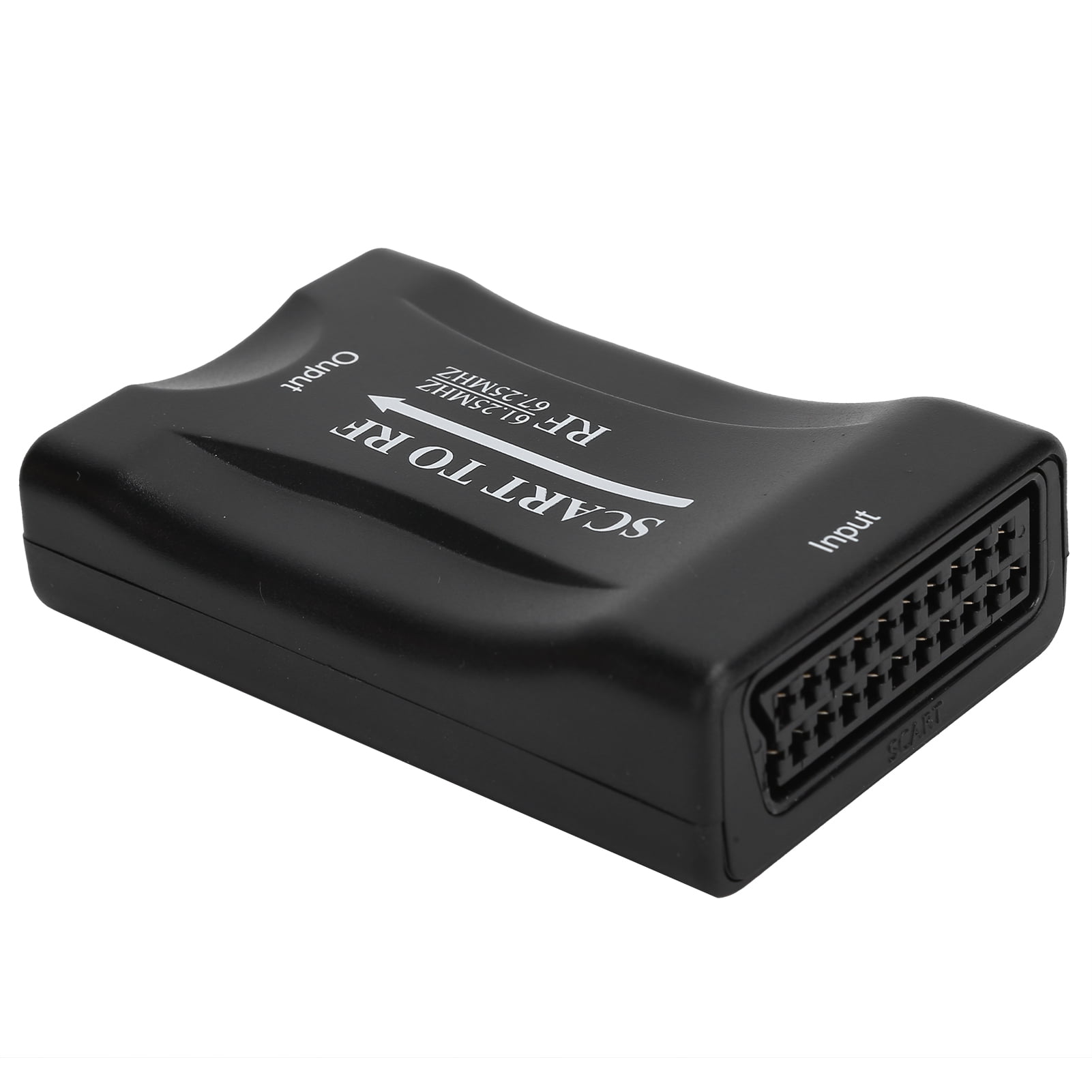 hav det sjovt Plys dukke elite Audio Signal SCART To RF Converter Video Adapter RF 61.25mHz/ 67.25mHz  Output Converter With USB Cable - Walmart.com