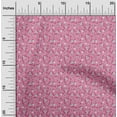 thumbnail image 2 of oneOone Cotton Poplin Pink Fabric Christmas Sewing Fabric By The Yard Printed Diy Clothing Sewing Supplies 42 Inch Wide, 2 of 5