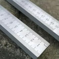 thumbnail image 3 of Heavy Duty Ruler(Unit of Measurement: inch & cm), 20" 50cm Stainless Steel Rulers, Metal Rulers Kit - Perfect Straight Edge for Architects, Draftsman, and Engineers, 3 of 7