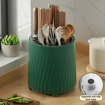 Usbinx Life 360° Rotating Knife & Utensil Storage Carousel Caddy