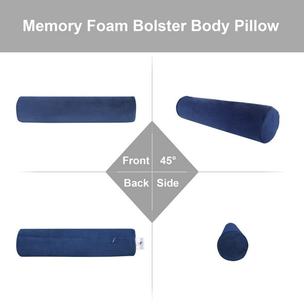 Body Pillow With Pillowcase Cover Comfort Neck Roll Pillow Memory
