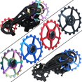 thumbnail image 2 of Bgsha 11-17T Wheel MTB Ceramic Bearing Pulley Road Bike Bicycle Rear Derailleur, 2 of 4