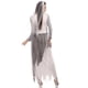 thumbnail image 3 of Sunloudy Disfraz de Cosplay de Halloween para Mujer, Vestido de Novia de Malla de Manga Larga de Longitud Completa con Accesorio de Gargantilla para Niñas, 2 Colores Sunloudy  moda, 3 of 8