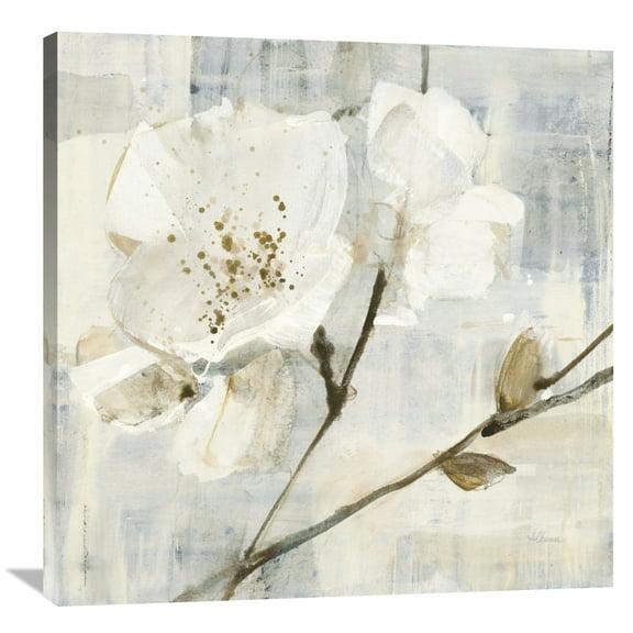 Global Gallery Albena Hristova 'Elegance I Greige' Canvas Wall Art