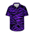 thumbnail image 2 of EQWLJWE Dress Shirt for Men Novelty 3D Non-positioning Printed Short Sleeve Button Down Valentine/New Year Beach Party Casual Shirts for Father's Day, 2 of 5