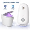 thumbnail image 4 of Self Cleaning UV Toilet Sanitizer Light & 6 Colors Night Light, Rechargable Clean Lights for Seat, Dimmable Toilet Bowl Light Bathroom Night Lights Motion Activated, 4 of 6