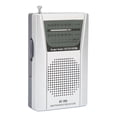thumbnail image 2 of Radio portátil AM FM con transistores, altavoz de 5 W, radio de bolsillo a batería para viajes, emergencias y hogar, 2 of 15