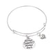 thumbnail image 1 of Guardurnaity Brazalete ajustable de plata, con colgante de textura de alta gama, resistente a impactos, durabilidad, brazalete de Metal Ropa, zapatos y accesorios Miscelánea, 1 of 6